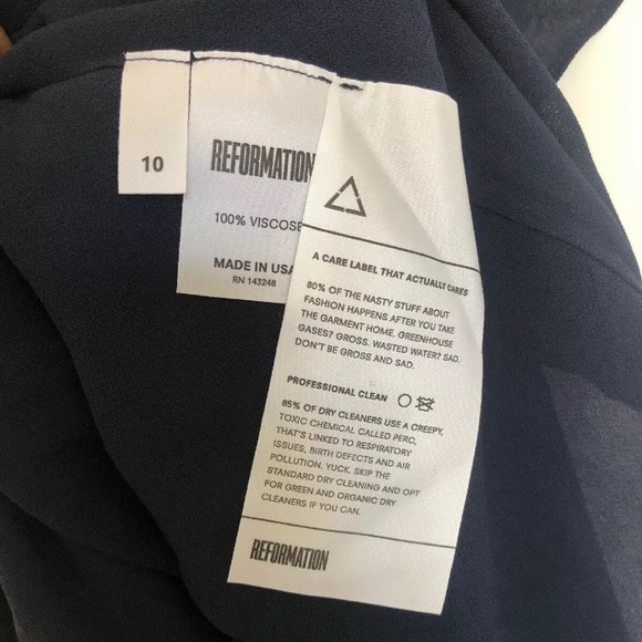 NWT #Reformation Ferrara dress - Picture 8 of 8